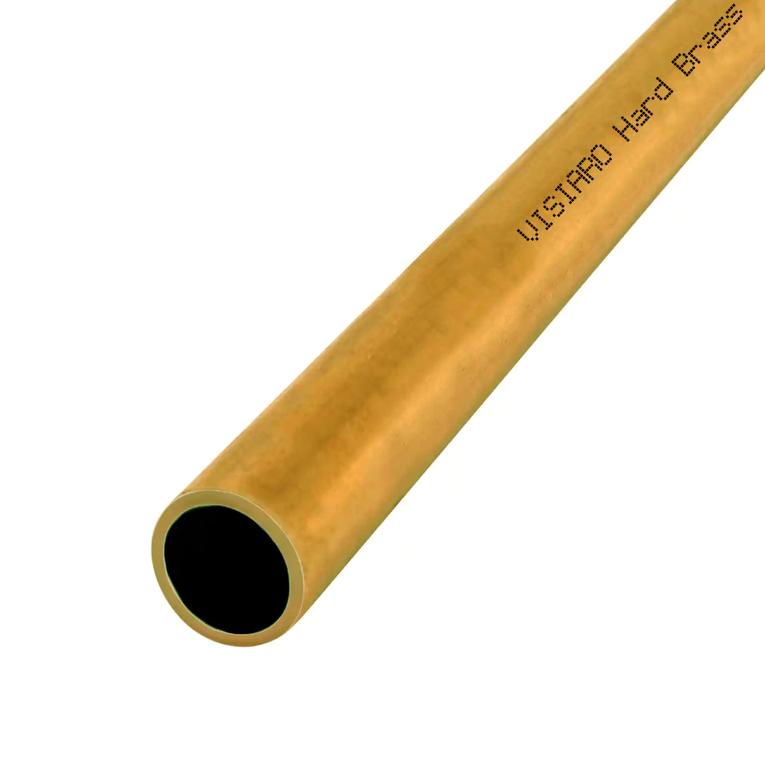 Visiaro Hard Brass Tube, 1mtr, Outer Dia 2 inch, Wall Thickness 16 swg,  Pack of 1